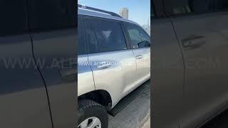 Toyota Prado Model 2019 silver  color Right Hand drive Diesel  2.8L 4X4