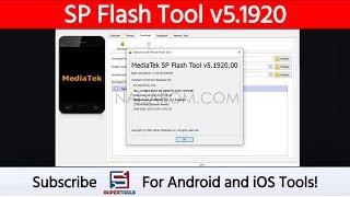 SP Flash Tool v5.1920 - Best MTK Flash Tool (Free) | Naijarom.com | Super Tools