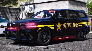 GTA 5 LSPDFR | Fuel Truck Blows Up! | Ohio Sheriff | 2K Live | #lspdfr