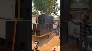 mini #dj setup #sound testing #sarzen djsong #bass king of india