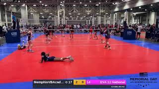 EVA 12 National vs. MemphisVBAcademy12Re (2025.05.24)