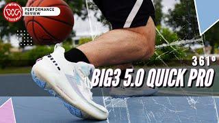 361° BIG3 5.0 Quick Pro: One of the Best Basketball Shoes of 2024