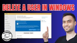 How to Delete a User in Windows 10