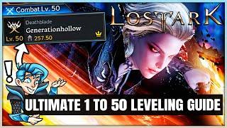 How to Level Up + Get to Max Level FAST - Lost Ark Leveling XP Guide - 1 to 50 & 55 - Lost Ark!