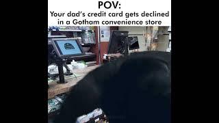 Batman at the convenience store