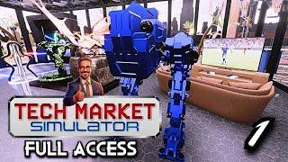 Let's Play Tech Market Simulator - Full Access 4K +Reshade #1