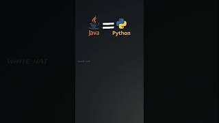 Learn to code :- Java vs python.       #whitehathacking #mobilehack #whitehat #blackhathacking