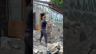 Restoring a 200 year old Irish cottage #stonemason #cottage