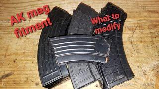 AK Magazine Fitment: What to modify?