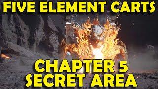 Black Myth Wukong - Five Element Cart Questline - Chapter 5 Secret Area & Rusty-Gold Cart Boss