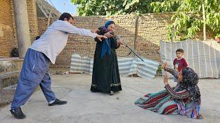 The first wife threatens the second wife with a gun to leave her life. #Polygamylife