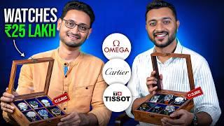 Luxury Watches Worth ₹25 Lakhs | Bangalore | Watchlist Club | EP 2