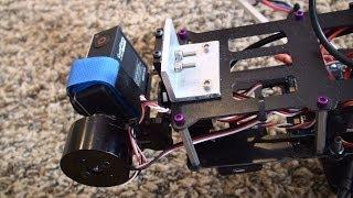 Ebay GoPro 3 Gimbal Modified to Staight Front Mount Brushless Motor Gimbal on Iconic X