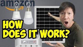 Amazon Solar Light Bulb Review (YINGHAO Solar Light)