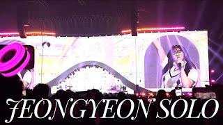 TWICE: Jeongyeon Solo: Can't Stop The Feeling | 5th World Tour: Ready To Be | Once More | Las Vegas