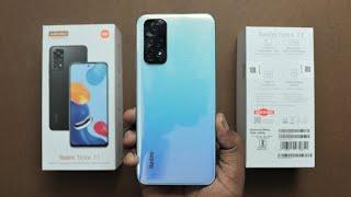 Redmi Note 11 (6GB RAM + 64GB ROM Starburst White variant) Unboxing