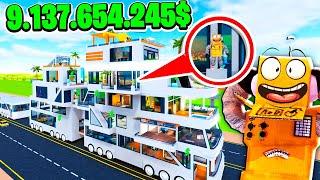 ПОСТРОИЛ САМЫЙ ДОРОГОЙ АВТОБУС В МИРЕ! ROBLOX Mega Luxury Bus Tycoon