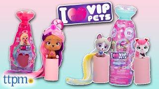 VIP Pets Mini Fans Glam Gems Series 4 and Glam Gems Series 5 from IMC Toys Unboxing + Review!