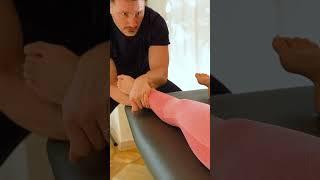 Unlocking Her Feet & Lower Body With STRONG Adjustments  #shorts #chiropractic