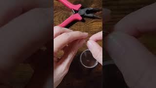 DIY Beaded Paperclip Earrings | https://m.youtube.com/c/PottsMamaBear