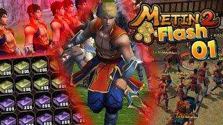 Metin2 Flash [01] - BESTER SERVER! - Serverstart: MASSIVES Exploiten!?