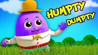 Humpty Dumpty saß an der Wand | Reime auf Deutsch | Kids Song