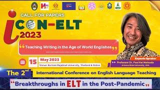 ICON-ELT 2023 The 2nd  International Conference on English Language Teaching (HUSOC ELT BRU)