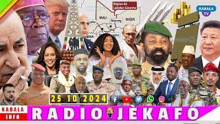 RADIO JEKAFO 25 OCTOBRE 2024 EN DIRECT