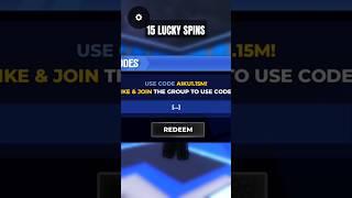 NEW 15 LUCKY SPINS CODES! Blue Lock Rivals #roblox #bluelock #update #code #bluelockrivals