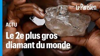 Un diamant de 2492 carats, le deuxième plus gros au monde, découvert au Botswana