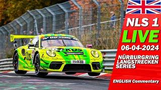 LIVE: Nürburgring NLS 2024 Race 1 |  Season Start! 64. ADAC ACAS Cup | Endurance Series 2024