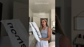 LULULEMON GROOVE PANTS try on haul  LULULEMON HAUL oc: @emiliekiser