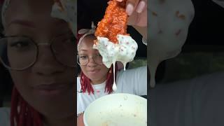 Chili’s Nashville Hot Chicken Crispers ️ #mukbang #asmr