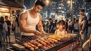 The poor boy who sells things on the roadside is actually the son of the richest man!