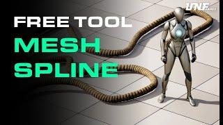 Create a Rope using Blueprints in Unreal Engine 5 - UE5 Spline Component Tutorial