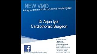 Dr Arjun Iyer joins St Vincent's Private Hospital Sydney