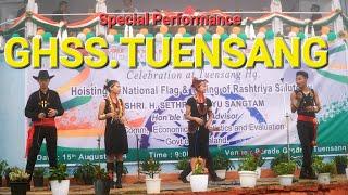 Special Performance By GHSS Tuensang. 78th Independent Day Celebration.