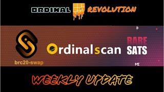 Ordinal Weekly Update