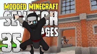 Minecraft SevTech: Ages | 35 | Assembling the FACTORY! | Modded Minecraft 1.12.2