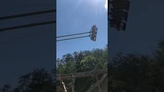 Like the swings at the park… but huge | Barnstormer, Dollywood | Pigeon Forge, Tennessee