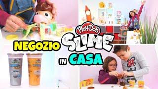 APRIAMO UN NEGOZIO DI SLIME PLAY DOH nella Stanza delle Sorprese GBR