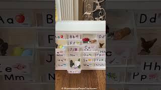 ️ DIY🪡 Montessori Language Cabinet ️