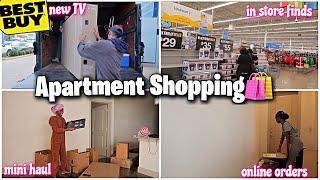 MOVING VLOG | APARTMENT SHOPPING + MINI HAUL