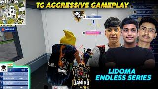 TG ESPORTS AGGRESSIVE GAMEPLAY IN POINT RUSH DAY1 | LIDOMA ENDLESS SERIES | FLASH MAFIA AZTEC ROSHAN
