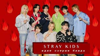 Разбор Stray kids едят острые блюда | Heat Eaters