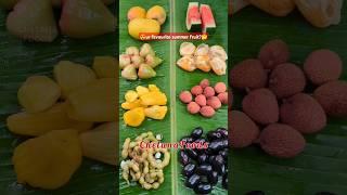 8 best summer fruits Jamun | Mango | Jungle Jalebi | Ice Apple | Jack Fruit | Lychee | Melon