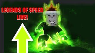 JAMES THE NOOB KING PLAYS LEGENDS OF SPEED! (Roblox)