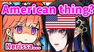 Kiara and Chat Forgot How AMERICAN Nerissa Is 【Nerissa Ravencroft / HololiveEN】
