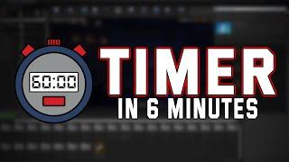 How to make TIMER in unreal engine 4 and 5