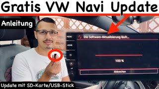 VW Navi Discover Media/Pro Update mit SD Karte/USB Stick | Anleitung | Deutsch | Kostenlos